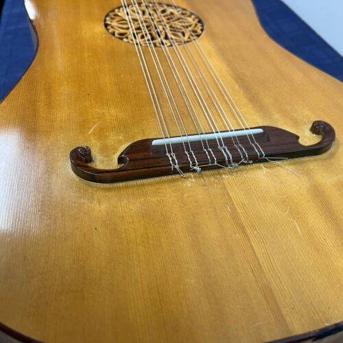 Vintage R Wilkinson Custom Made 12-String Classical Baroque Guitar with Case Made for Rod Stucky - Image 23