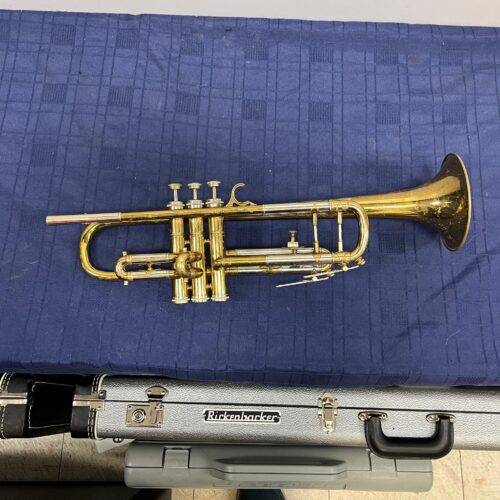 Vintage Couesnon Paris Bb Trumpet with Original Case Just Serviced Made in France #2 - Image 2