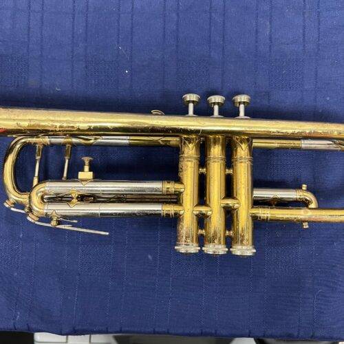Vintage Couesnon Paris Bb Trumpet with Original Case Just Serviced Made in France #2 - Image 12