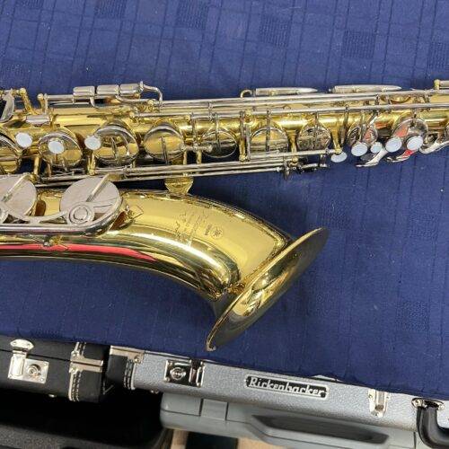 Used Yamaha Advantage YTS-200AD Bb Tenor Sax Saxophone with Case Mouthpiece and Neck Strap Just Serviced - Image 5