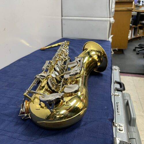Used Yamaha Advantage YTS-200AD Bb Tenor Sax Saxophone with Case Mouthpiece and Neck Strap Just Serviced - Image 7