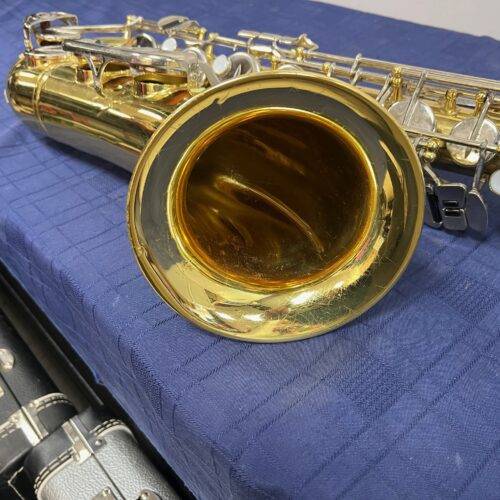 Used Yamaha Advantage YTS-200AD Bb Tenor Sax Saxophone with Case Mouthpiece and Neck Strap Just Serviced - Image 9