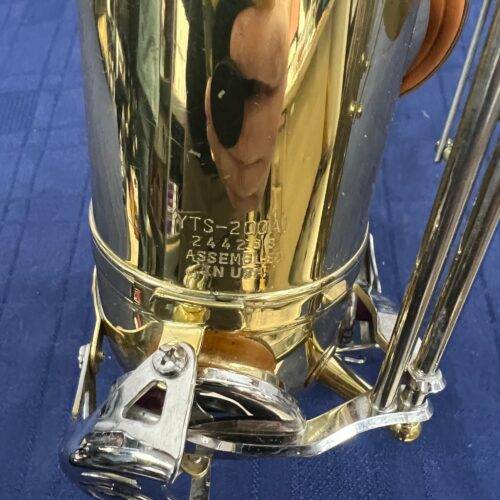 Used Yamaha Advantage YTS-200AD Bb Tenor Sax Saxophone with Case Mouthpiece and Neck Strap Just Serviced - Image 15