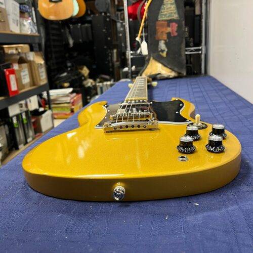 Used Epiphone SG Traditional Pro Metallic Gold Electric Guitar 2021 - Image 20