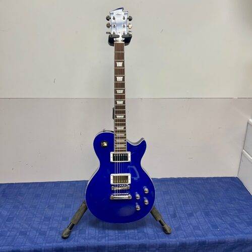 Used Hard Luck Kings Bossman HLK Kustom Series Les Paul Style Single Cut Electric Guitar with Original Case and Strap - Image 2