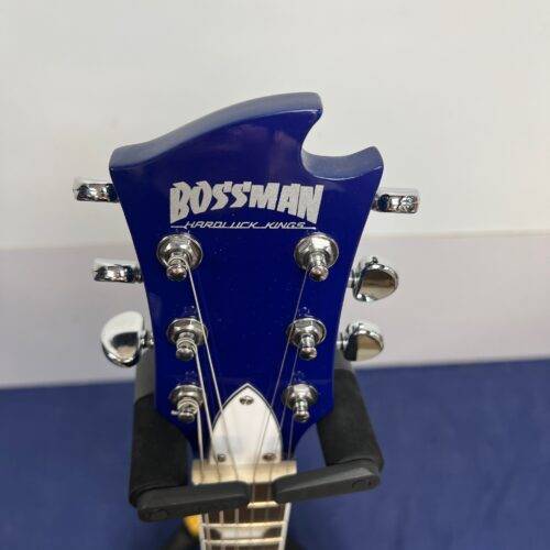 Used Hard Luck Kings Bossman HLK Kustom Series Les Paul Style Single Cut Electric Guitar with Original Case and Strap - Image 3