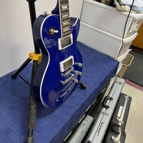 Used Hard Luck Kings Bossman HLK Kustom Series Les Paul Style Single Cut Electric Guitar with Original Case and Strap - Image 11