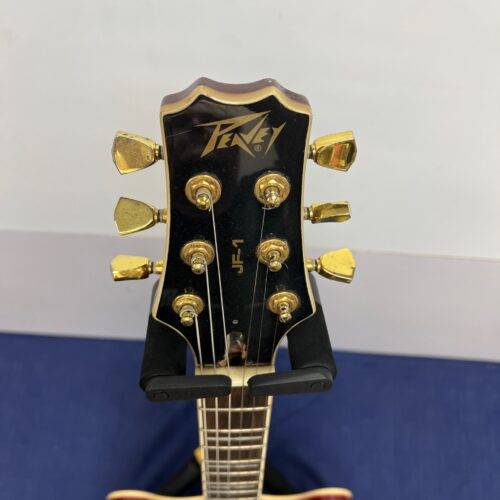 Used Peavey JF-1 Hollowbody Electric Guitar Transparent Red - Image 2