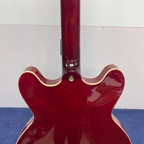 Used Peavey JF-1 Hollowbody Electric Guitar Transparent Red - Image 19