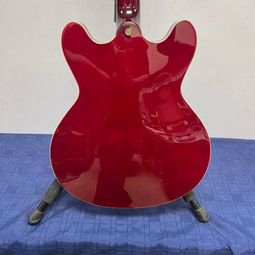Used Peavey JF-1 Hollowbody Electric Guitar Transparent Red - Image 20