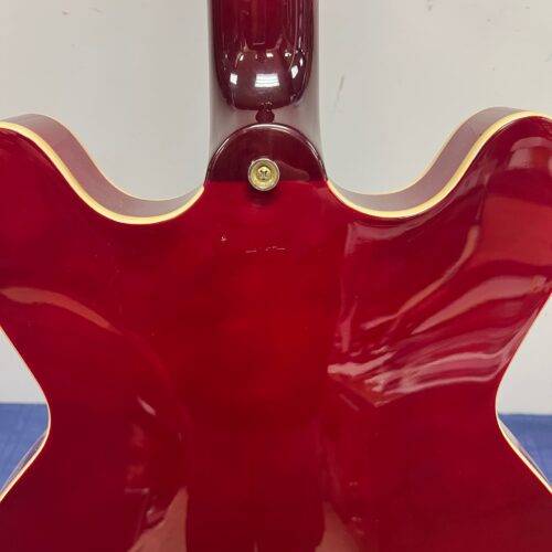 Used Peavey JF-1 Hollowbody Electric Guitar Transparent Red - Image 21