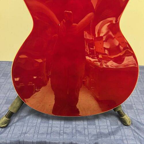 Used Peavey JF-1 Hollowbody Electric Guitar Transparent Red - Image 22