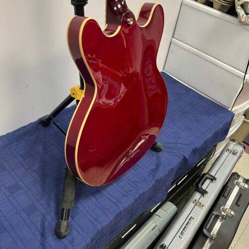Used Peavey JF-1 Hollowbody Electric Guitar Transparent Red - Image 23