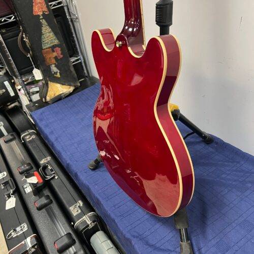 Used Peavey JF-1 Hollowbody Electric Guitar Transparent Red - Image 24