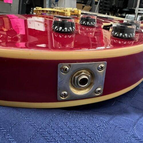Used Peavey JF-1 Hollowbody Electric Guitar Transparent Red - Image 26