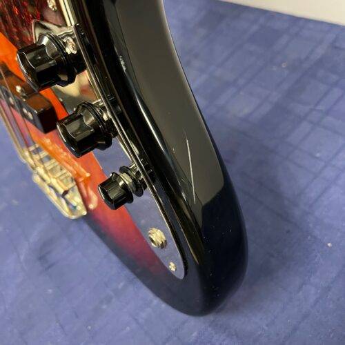 Used Squier Classic Vibe 60's Fretless 4-String Electric Bass Guitar 3-Color Sunburst Laurel Fretboard 2020 - Image 12