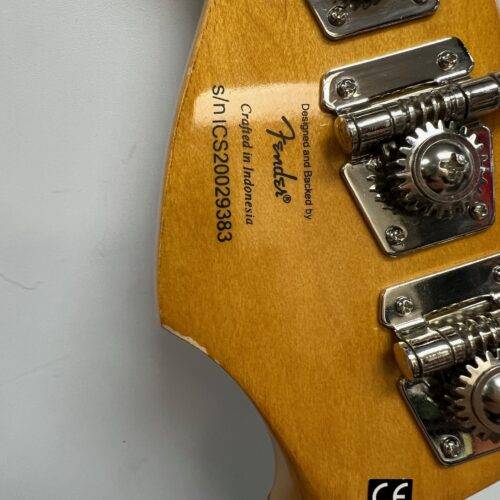 Used Squier Classic Vibe 60's Fretless 4-String Electric Bass Guitar 3-Color Sunburst Laurel Fretboard 2020 - Image 16