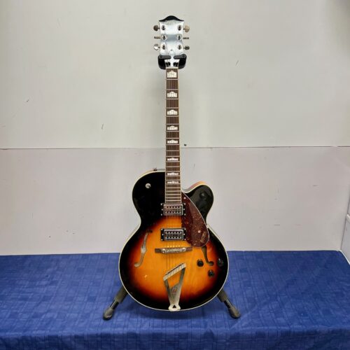 Used Gretsch Guitars G2420 Streamliner Hollowbody With Chromatic II Tailpiece Electric Guitar Aged Brooklyn Burst with Case - Image 2