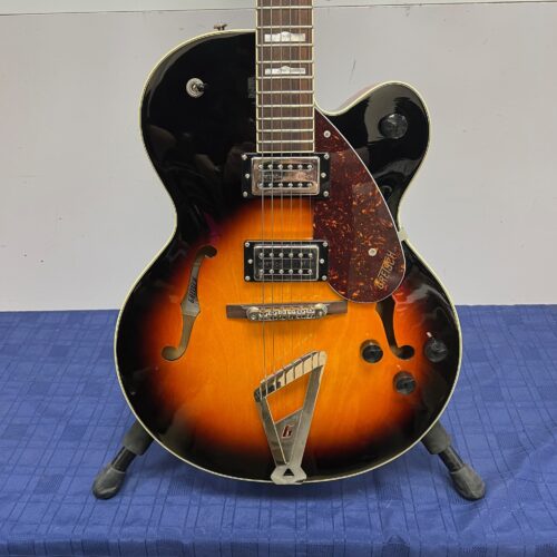 Used Gretsch Guitars G2420 Streamliner Hollowbody With Chromatic II Tailpiece Electric Guitar Aged Brooklyn Burst with Case - Image 7