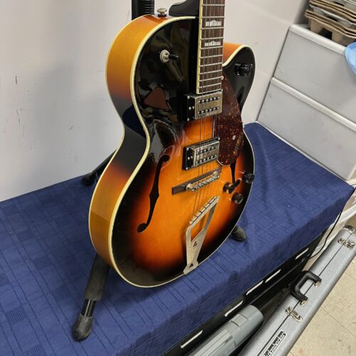 Used Gretsch Guitars G2420 Streamliner Hollowbody With Chromatic II Tailpiece Electric Guitar Aged Brooklyn Burst with Case - Image 10