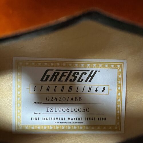 Used Gretsch Guitars G2420 Streamliner Hollowbody With Chromatic II Tailpiece Electric Guitar Aged Brooklyn Burst with Case - Image 21