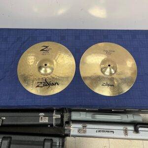Used Zildjian Z Custom 14" Hi Hat Cymbals