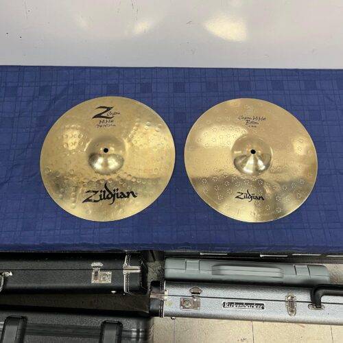 Used Zildjian Z Custom 14" Hi Hat Cymbals
