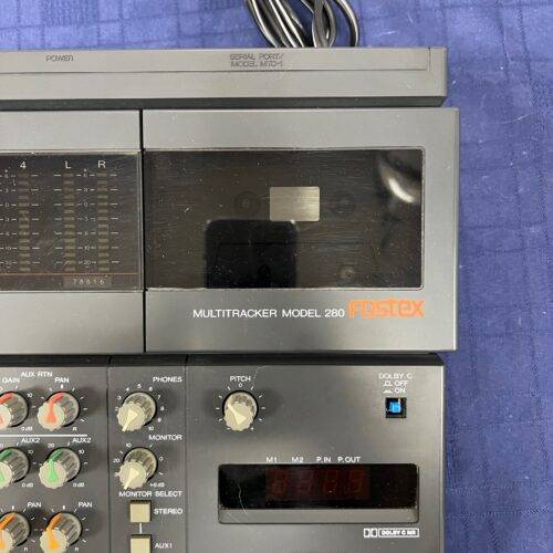 Used Fostex Multitracker Model 280 Tape Recorder Made in Japan Tested - Image 2