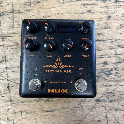 Used Nux NAI-5 Optima Air Acoustic Guitar Simulator and Preamp Guitar Pedal - Image 2