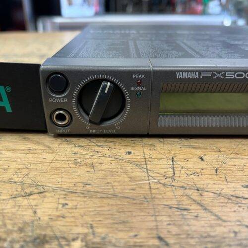 Used Yamaha FX500 SIMUL-EFFECT PROCESSOR Multi Guitar Effect Rack Unit with AC Adapter & Manual - Image 3