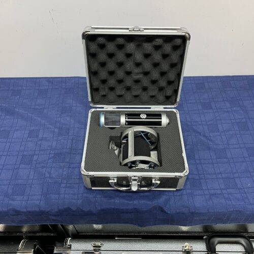 Used Sterling ST155 Large Diaphragm Condenser Microphone Mic Microphone with Case and Shock Mount