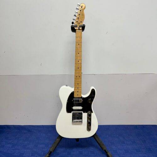 Used Squier Vintage Modified Nashville Tele Telecaster Electric Guitar 2008 White Brent Mason Style SSH
