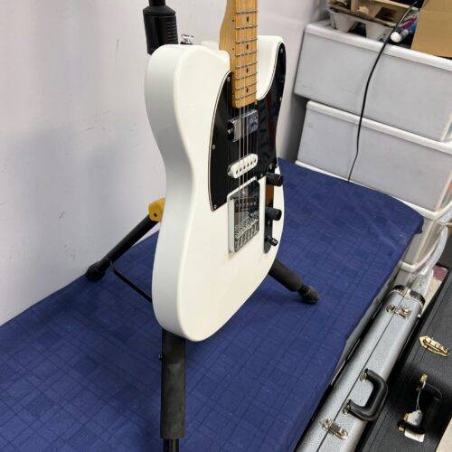 Used Squier Vintage Modified Nashville Tele Telecaster Electric Guitar 2008 White Brent Mason Style SSH - Image 10