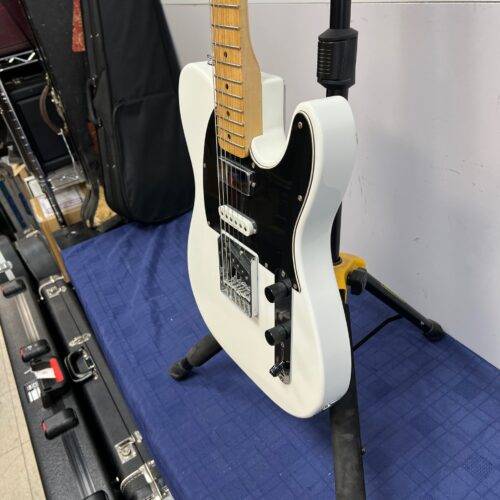 Used Squier Vintage Modified Nashville Tele Telecaster Electric Guitar 2008 White Brent Mason Style SSH - Image 11