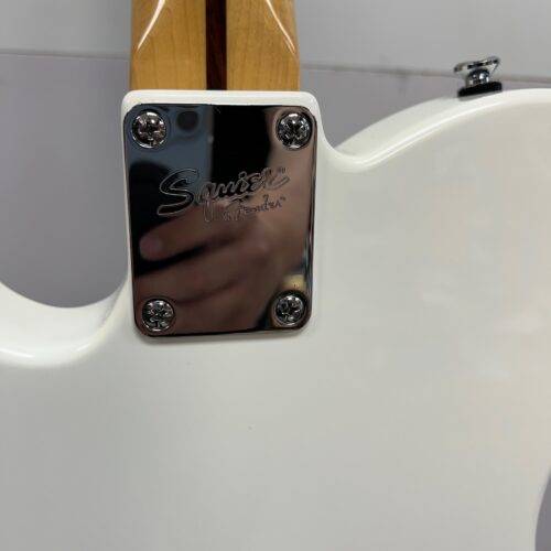 Used Squier Vintage Modified Nashville Tele Telecaster Electric Guitar 2008 White Brent Mason Style SSH - Image 19