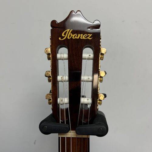 Used Ibanez GA35TCE Thinline Acoustic Electric Classical Guitar Dark Violin Burst - Image 3