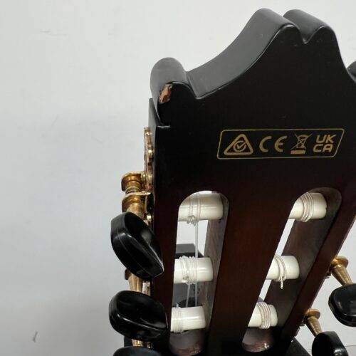 Used Ibanez GA35TCE Thinline Acoustic Electric Classical Guitar Dark Violin Burst - Image 16