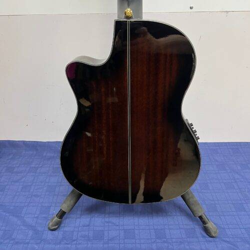 Used Ibanez GA35TCE Thinline Acoustic Electric Classical Guitar Dark Violin Burst - Image 20