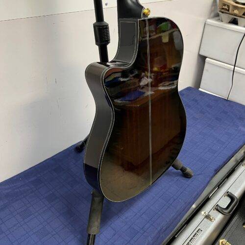 Used Ibanez GA35TCE Thinline Acoustic Electric Classical Guitar Dark Violin Burst - Image 21