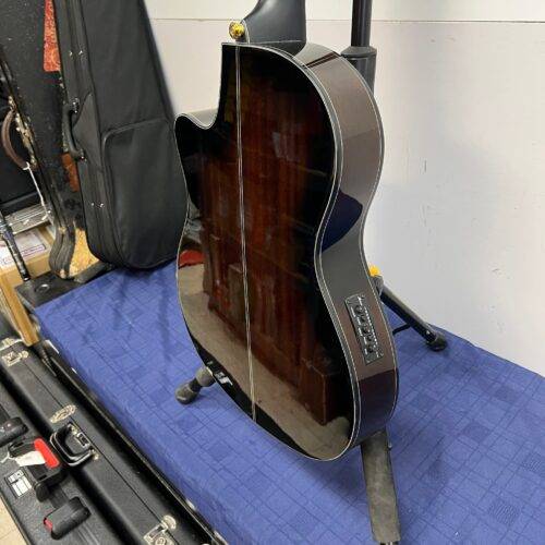 Used Ibanez GA35TCE Thinline Acoustic Electric Classical Guitar Dark Violin Burst - Image 22