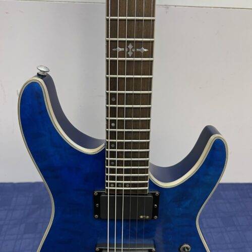Used Schecter Diamond Series C-1 Platinum Active Electric Guitar EMG Pickups - Image 6