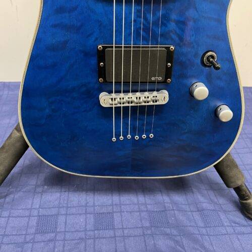 Used Schecter Diamond Series C-1 Platinum Active Electric Guitar EMG Pickups - Image 9