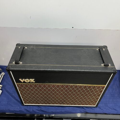 Used Vox V212C 2x12" Celestion Greenback Guitar Extension Speaker Cabinet Open Back 50-Watt - Image 2