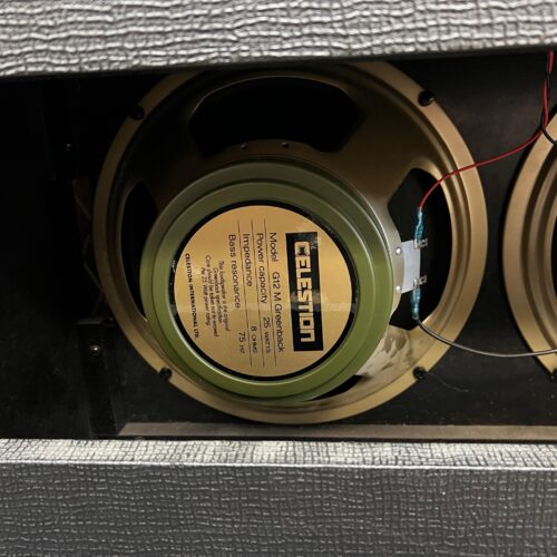 Used Vox V212C 2x12" Celestion Greenback Guitar Extension Speaker Cabinet Open Back 50-Watt - Image 5