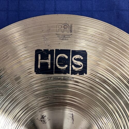 Used Meinl HCS 13" Hi Hat Cymbal Pair Made in Germany - Image 9