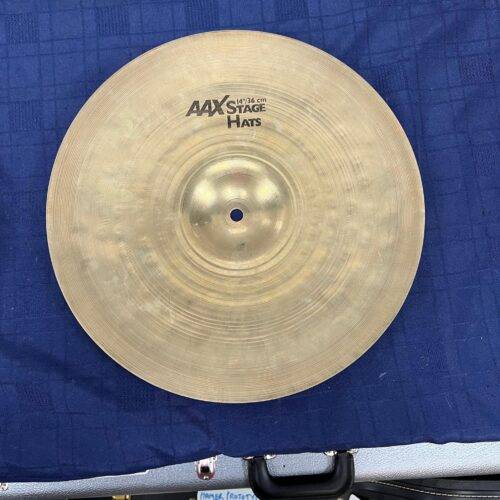 Used Sabian AAX 14" Stage Hats Hi Hat Cymbals - Image 13