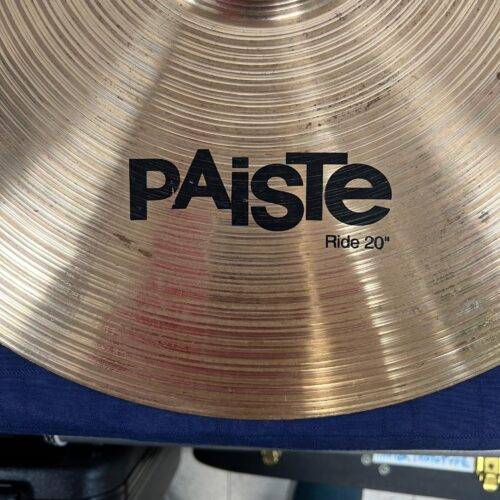 Used Paiste 802 20" Ride Cymbal 2366 grams Made in Switzerland - Image 4