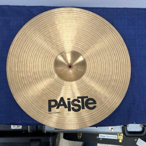 Used Paiste 802 20" Ride Cymbal 2366 grams Made in Switzerland - Image 6