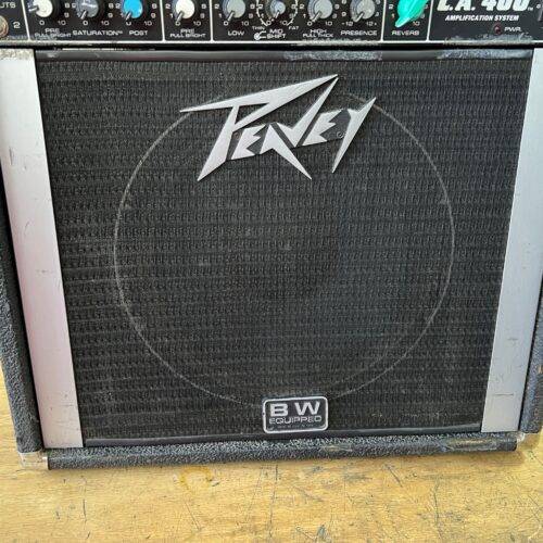 Used Peavey City Series LA 400 Guitar Amp Amplifier Black Widow Equipped with Footswitch - Image 8