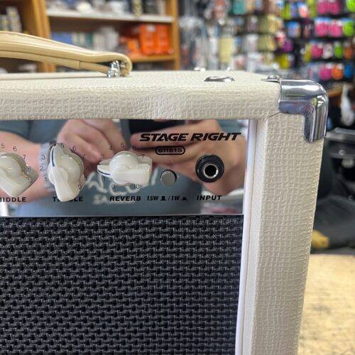Used  Stage Right by Monoprice 611815 15-Watt 1x12 Guitar Combo Tube Amp with Celestion Speaker and Spring Reverb - Image 5